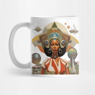 Futuristic Woman Mug